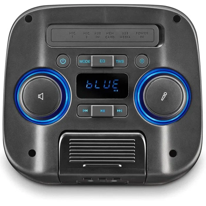 NGS Wild Club Altavoz Portátil 80W Negro